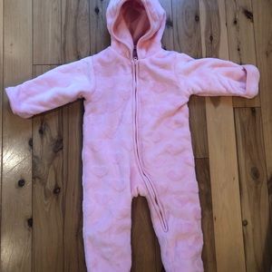 Baby girl winter suit